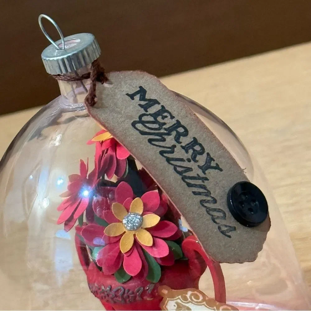 Vintage handmade floral